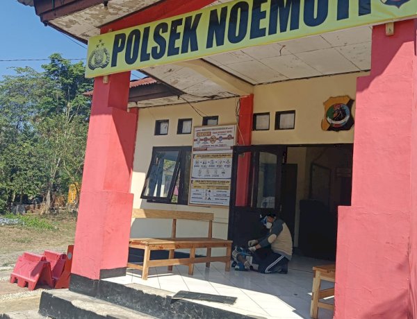 Lingkungan Kerja Sehat, Personel Siap Bertugas: Bid Dokes Polda NTT Laksanakan Fogging di Noemuti