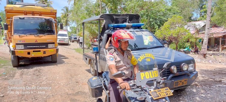 Polsek Noemuti Berikan Imbauan sekaligus Tips Cegah Penyebaran Corona