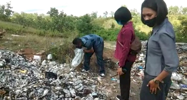 Polres TTU Mulai Lidik Kasus Pembuangan Limbah Medis di Hutan Tutab