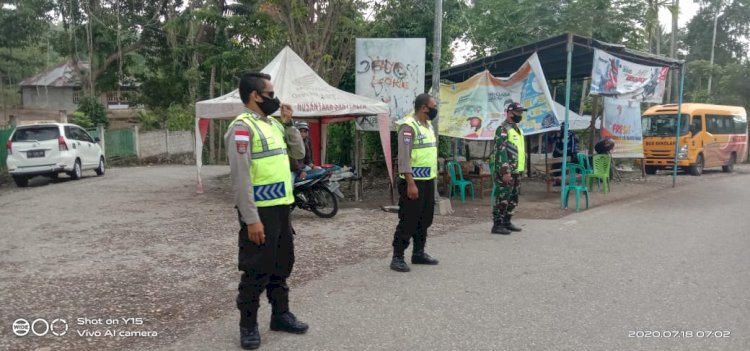 Beberapa instansi terkait memperketat wilayah perbatasan antar Kabupaten