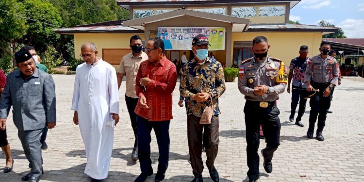 Kapolres TTU Menghadiri Pentabhisann Sepuluh Imam Baru