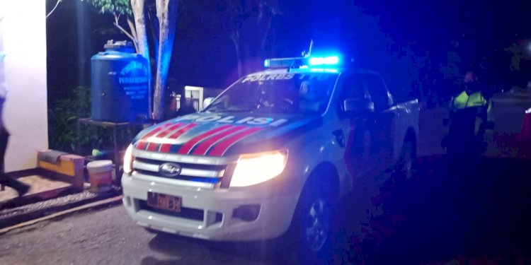 TTU  jadi   Zona Merah Covid-19 ; Patroli Lampu Biru Polres TTU diperketat