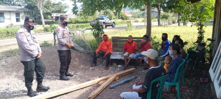 Jelang Idul Fitri, Kapolsek Biboki Utara Larang Masyarakat Mudik