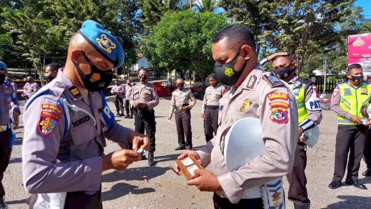 Propam Polda NTT Sidak Personil Polres TTU