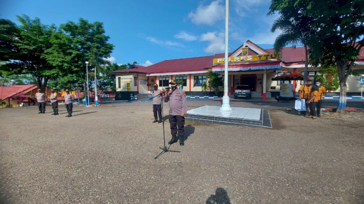 Biddokes Polda NTT Sosialisasi Pencegahan dan Penanganan Covid-19 di Polres TTU