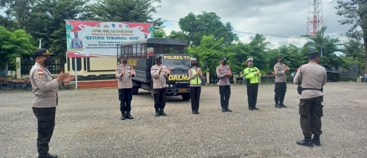 Ini yang Dilakukan Polres TTU Dalam Rangka Operasi Ketupat Turangga 2022