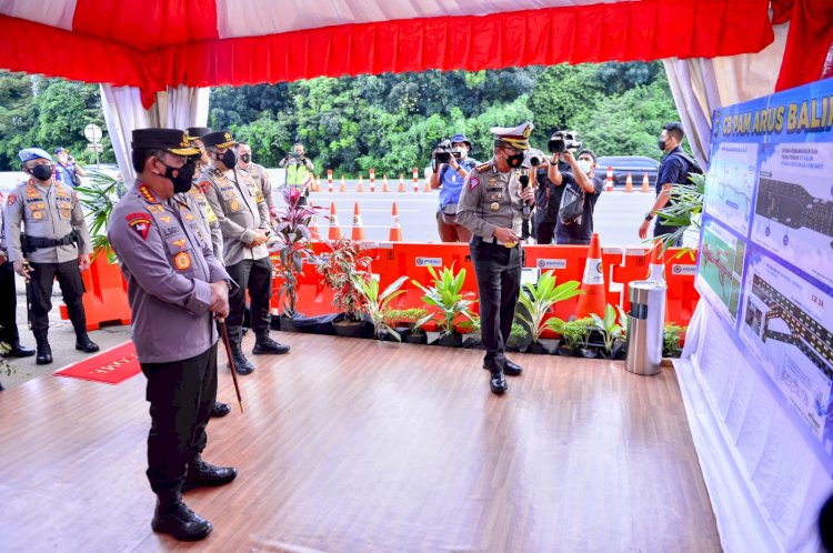 Hadapi Arus Balik Lebaran, Kapolri Pastikan Polisi akan Berikan Pelayanan Maksimal