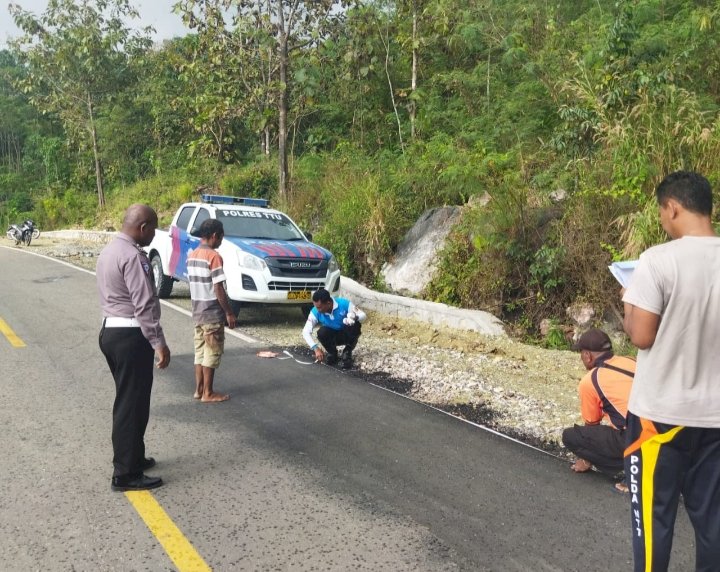 Diduga Mabuk, Yakobus Tabrak Pejalan Kaki, Korban Meninggal Dunia