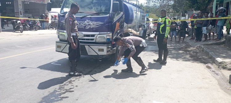 Sat Lantas Polres TTU Ungkap Kronologi Lakalantas di Jalan El Tari Kefamenanu