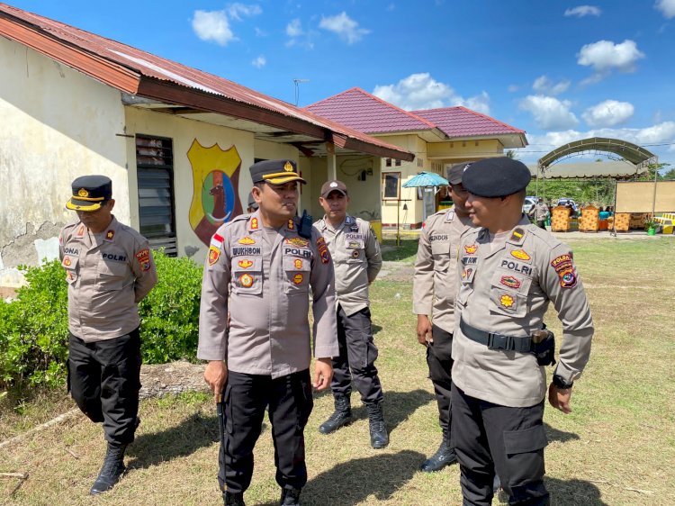 Kunker dan Tatap Muka di Polsek Biut, Kapolres TTU : Melayani dengan Humanis