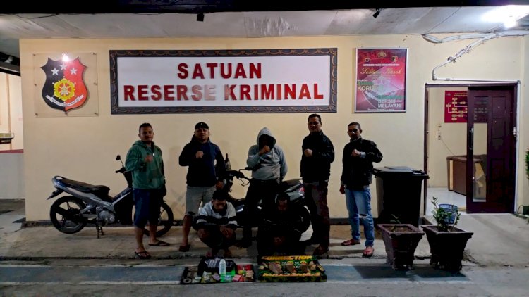 Berantas Judi, Polres TTU Amankan 2 Orang Pelaku dan Barang Bukti