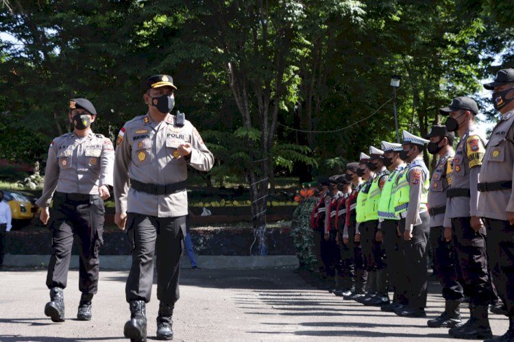 Polres TTU Sinergi Bersama Sejumlah Instansi Lakukan Simulasi Penanggulangan Bencana