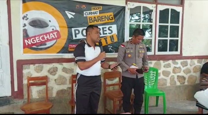 Kapolres TTU Sosialisasi Penggunaan Aplikasi Polri Super Apps