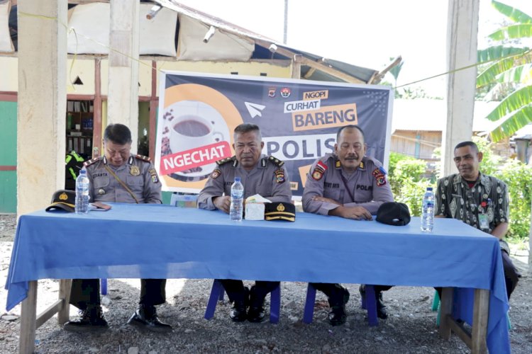 Wakapolres TTU Titip Pesan Jaga Sitkamtibmas saat Jumat Curhat di Miomaffo Barat