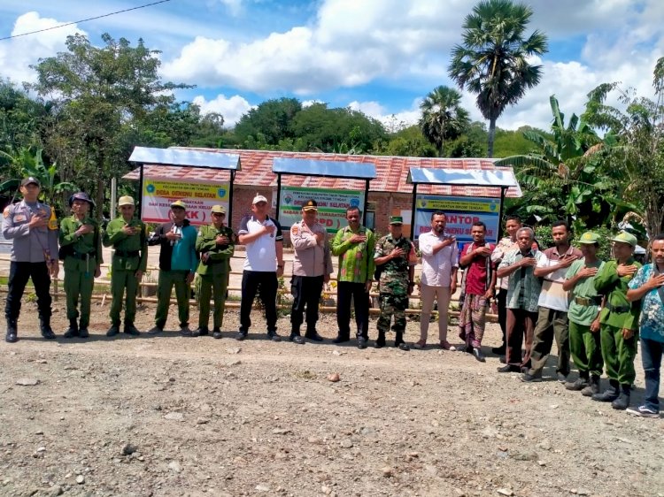 Wakapolres TTU Pimpin Jumat Curhat di Oenenu Selatan