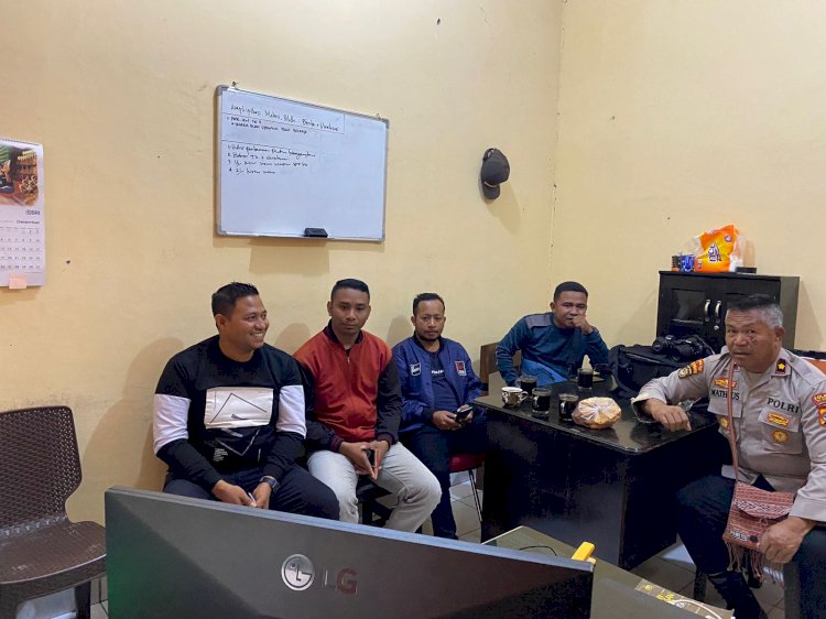 Wakapolres TTU Bersama Wartawan Ikut Dialog Publik yang Digelar Mabes Polri