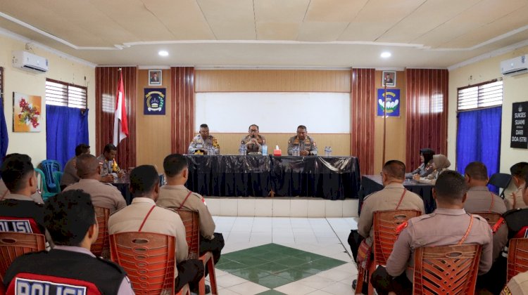 Tim Supervisi Korps Sabhara Baharkam Polri Gelar Supervisi di Mapolres TTU