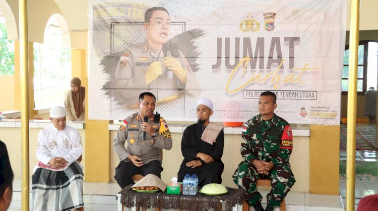 Jumat Curhat di Miomaffo Barat, Kapolres TTU Tekankan Bahaya TPPO dan Miras