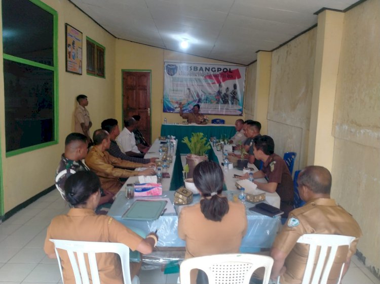 Kasat Intelkam Polres TTU Hadiri Rapat Tim Kewaspadaan Dini Kominda Kabupaten TTU