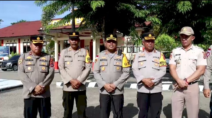 Polres TTU Bantu Korban Bencana Erupsi Gunung Lewotobi Laki-laki di Flores Timur