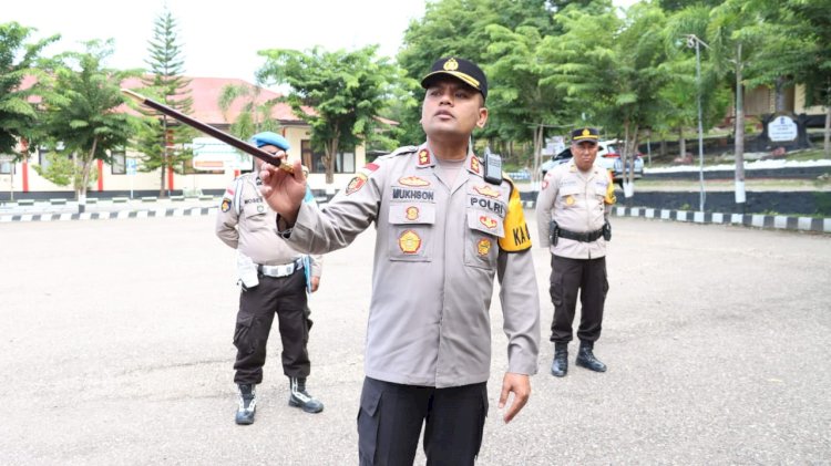 Polres TTU Terapkan Tiga Pola Pengamanan TPS