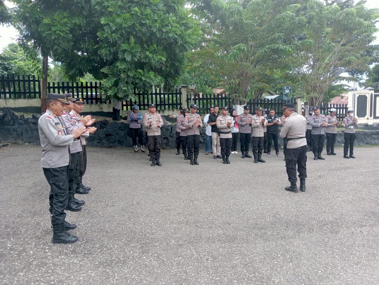 Komitmen Tradisi dan Keamanan : Polres TTU Laksanakan Operasi Kewilayahan Semana Santa 2024 Menjelang Perayaan Paskah