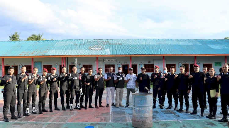 Satresnarkoba Polres TTU dan Rutan Kefamenanu Basmi Narkoba di Lingkungan Rumah Tahanan Negara