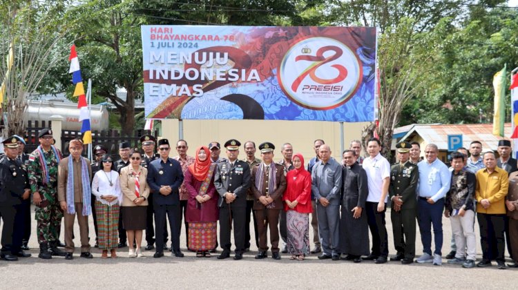 Puncak Hari Bhayangkara ke-78 Tingkat Polres TTU, Polri Miliki Visi Dukung Pembangunan Nasional