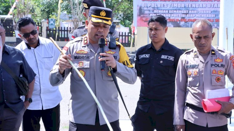 Kapolres TTU : Simulasi TFG sebagai langkah awal Persiapan Pengamanan Pemilukada