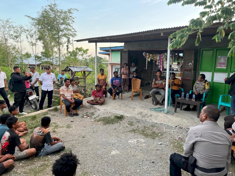 Kapolres TTU Pimpin amankan tawuran antara warga Desa Ainan dengan Desa Oelneke