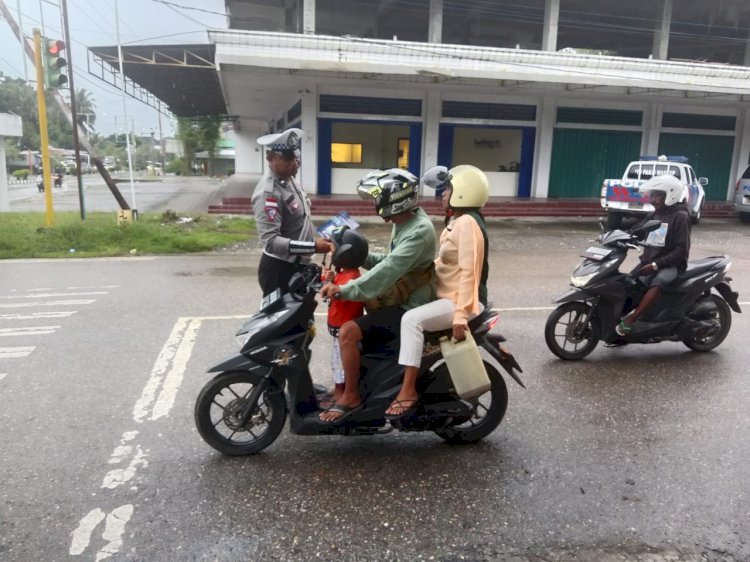 Satlantas Polres TTU Gencar Sosialisasi Keselamatan Berlalu Lintas