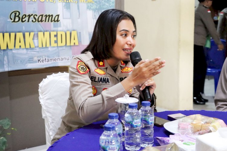 Kapolres TTU AKBP Eliana Papote Dorong Awak Media Viralkan Potensi Wisata Lokal