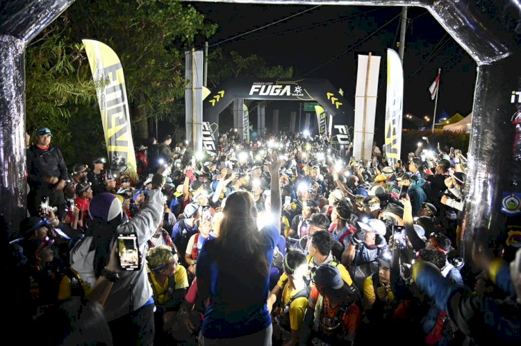 Kapolda NTB Lepas Peserta Rinjani 100 Kategori 36 KM dari Sembalun