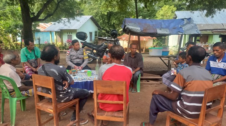 Sentuhan Kekeluargaan Bhabinkamtibmas Kiusili Redam Sengketa Tanah
