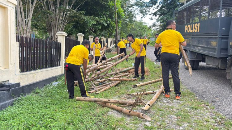 Korve Jum’at dan Momen Kebersamaan di Polres TTU