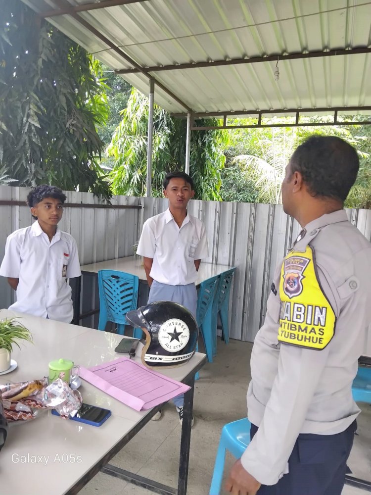 Memutus Rantai Kriminalitas dari Akar: Langkah Tegas Aipda Arianto Sabuin di Tubuhue