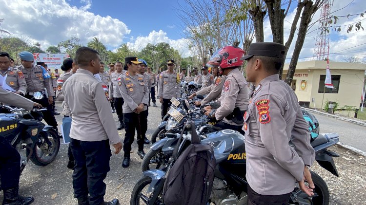 Pastikan Respon Cepat Pelayanan Kepada Masyarakat, Polres TTU Pastikan Armada Operasional dalam Kondisi Prima