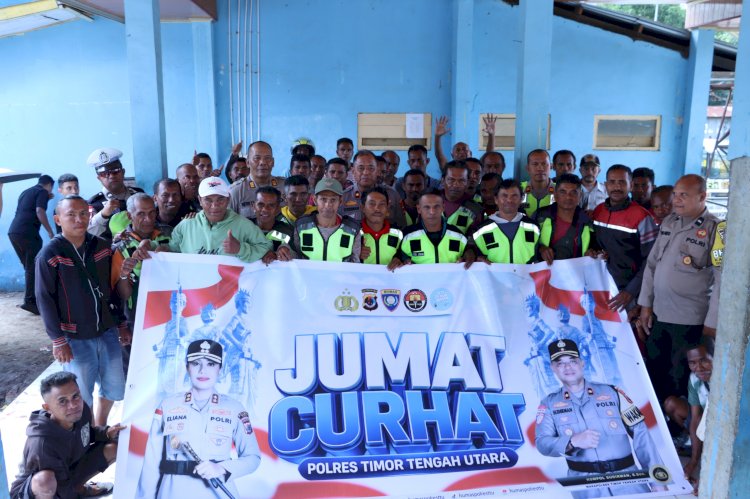 Dengarkan Aspirasi Akar Rumput, Polres TTU Gelar 'Jumat Curhat' di Aula Terminal Bus Kefamenanu Demi Kamtibmas Kondusif