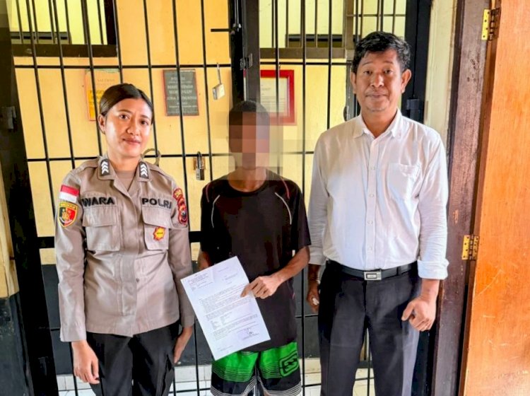 Penyidik PPA Polres TTU Resmi Limpahkan Tersangka Kasus Pemerkosaan Anak (Tahap II) ke Kejari Kefamenanu