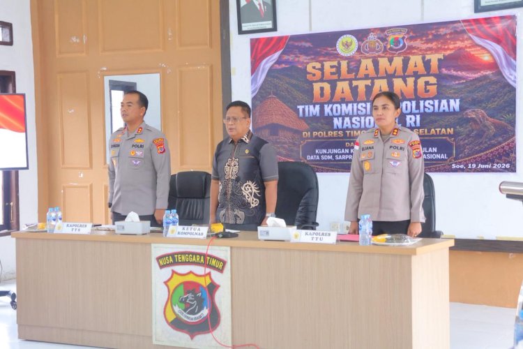 Kompolnas RI Gelar Kunjungan Kerja Strategis ke Polres TTS, Jaring Data Komprehensif Demi Optimasi Kinerja Polri di Daratan Timor