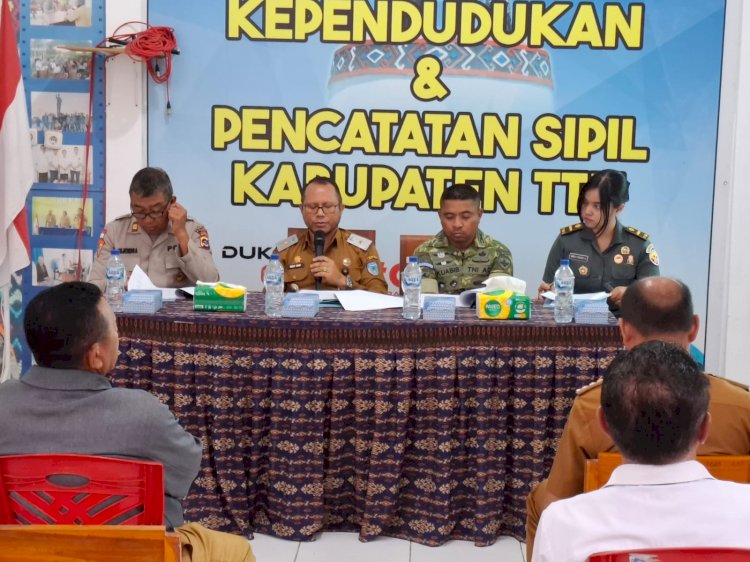 Wujud Sinergitas Lintas Sektoral: Polres TTU Ambil Peran Dalam Pembentukan Panitia HUT RI Ke-81