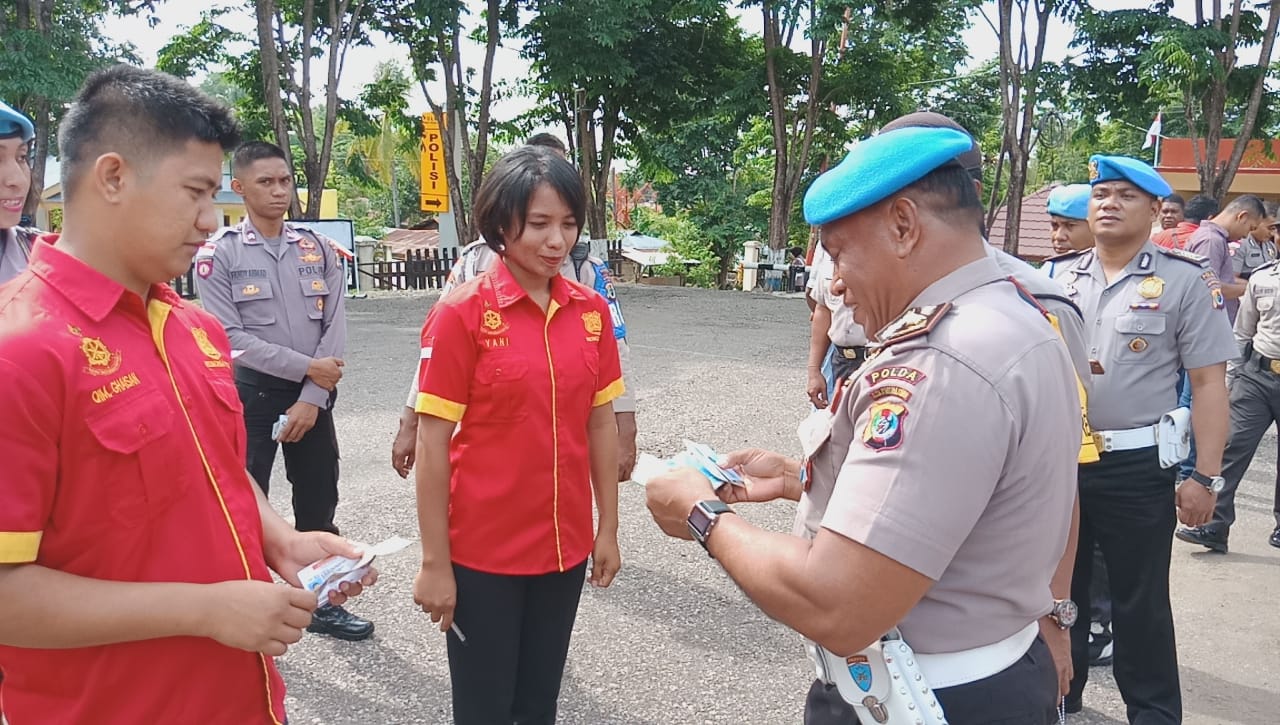 KUNJUNGI POLRES TTU BIDPROPAM POLDA NTT LAKUKAN INI