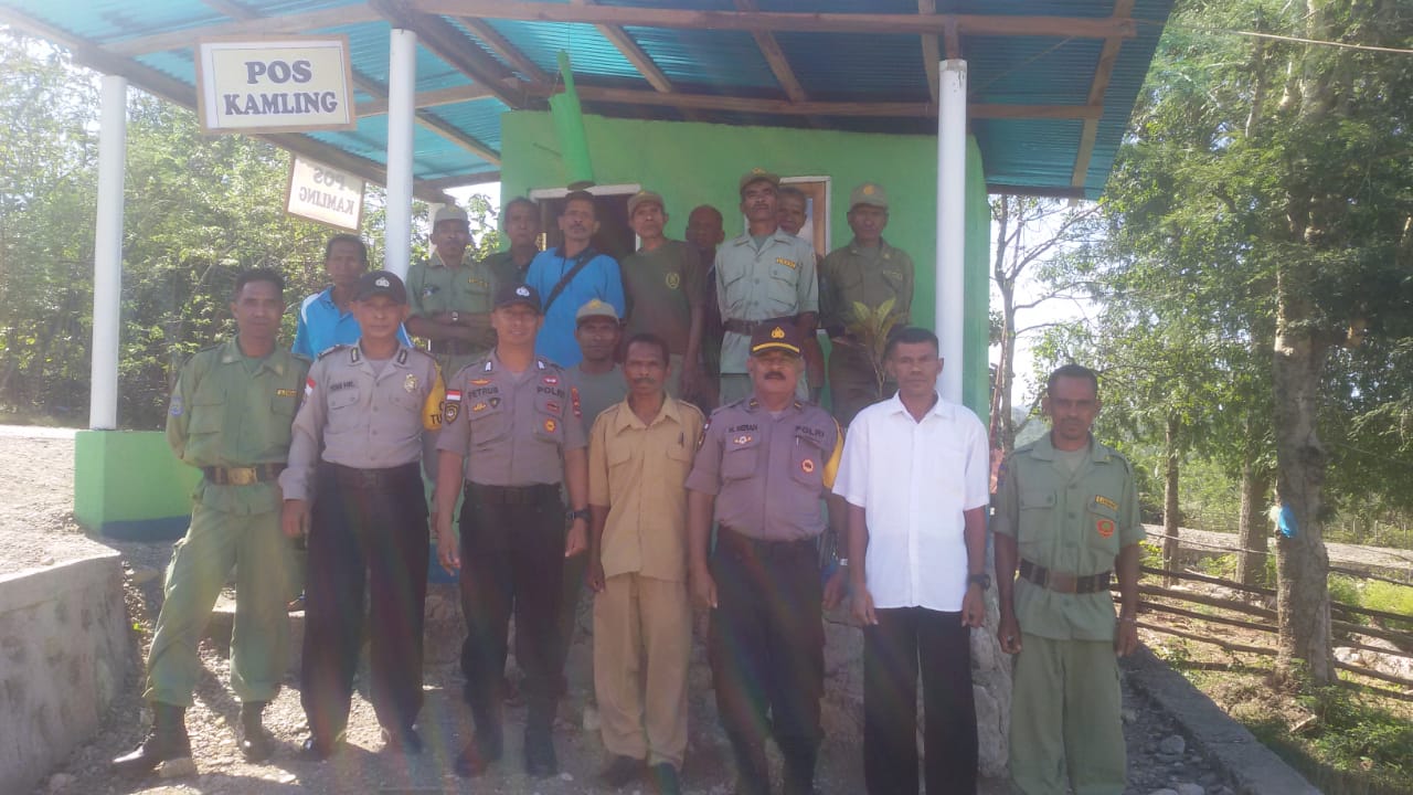 Jelang HUT Polri,Polres TTU Gelar Lomba Pos Kamling