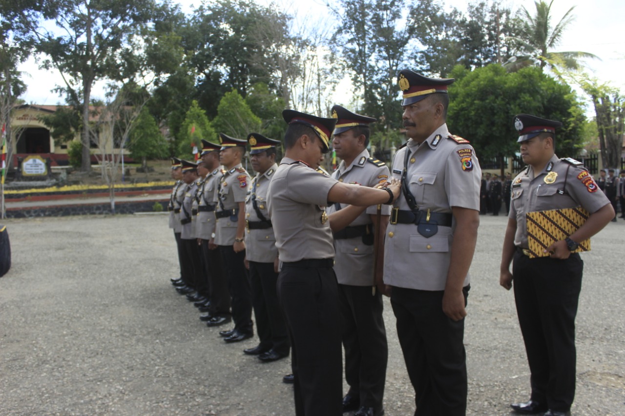 AKBP Krisna Pimpin Sertijab Para Pejabat Utama Polres TTU