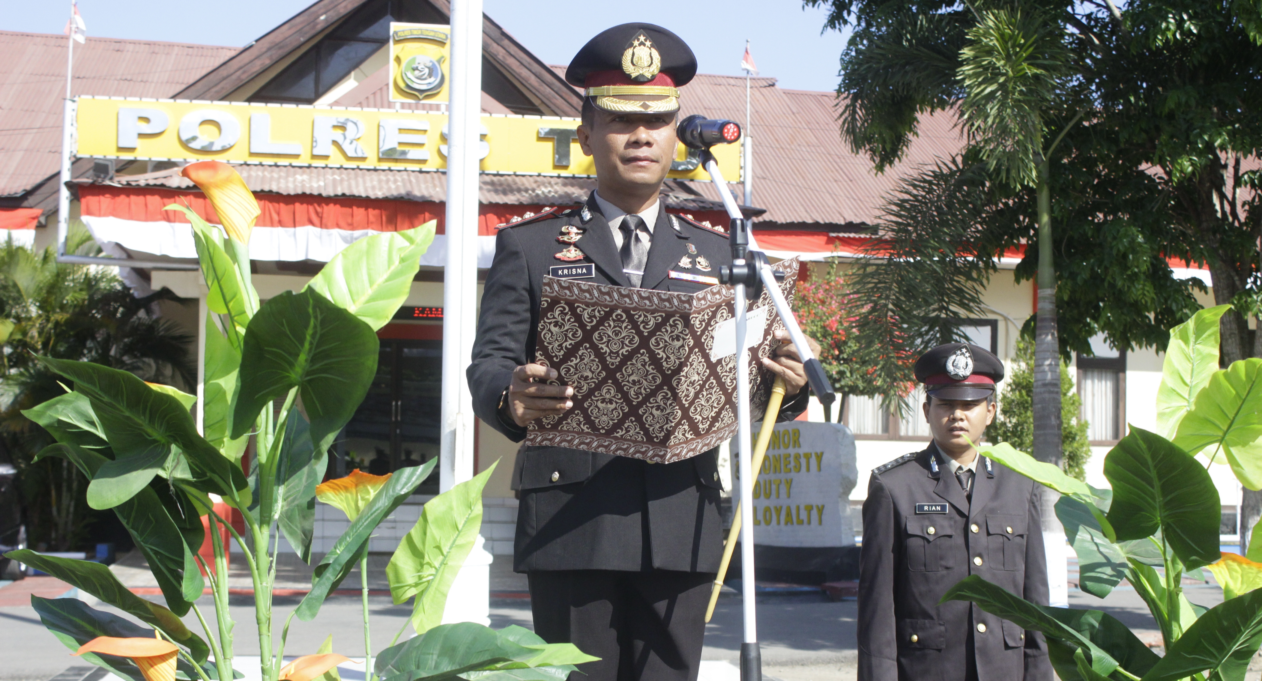 Kapolres TTU Pimpin Upacara Hari Kesaktian Pancasila