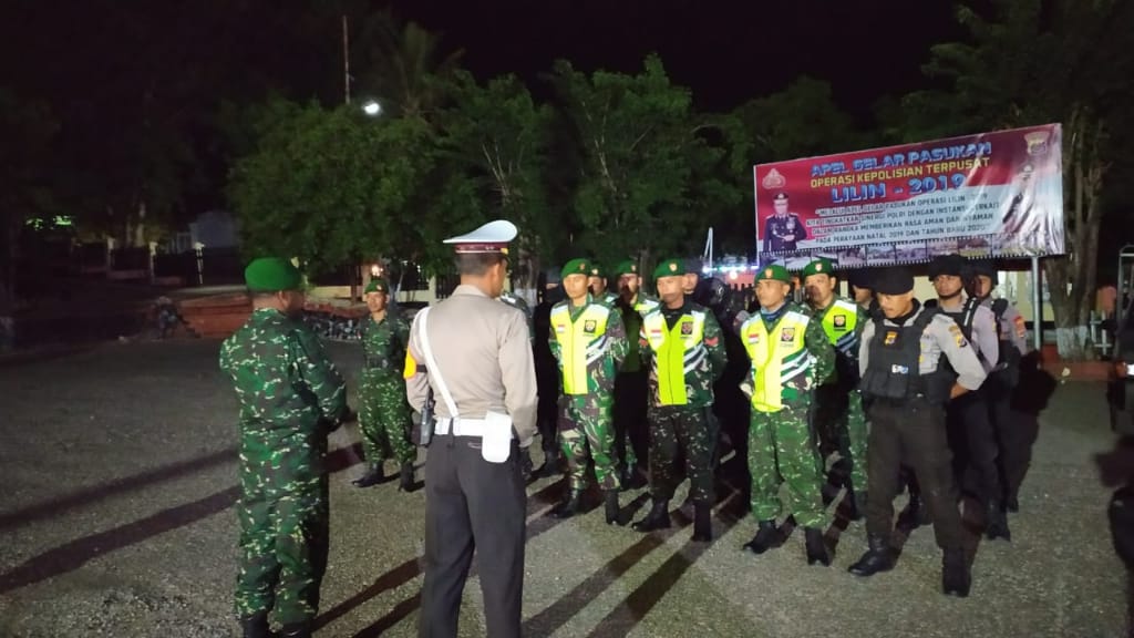 Sinergitas TNI - Polri Wujudkan Situasi Kamtibmas Yang Kondusif