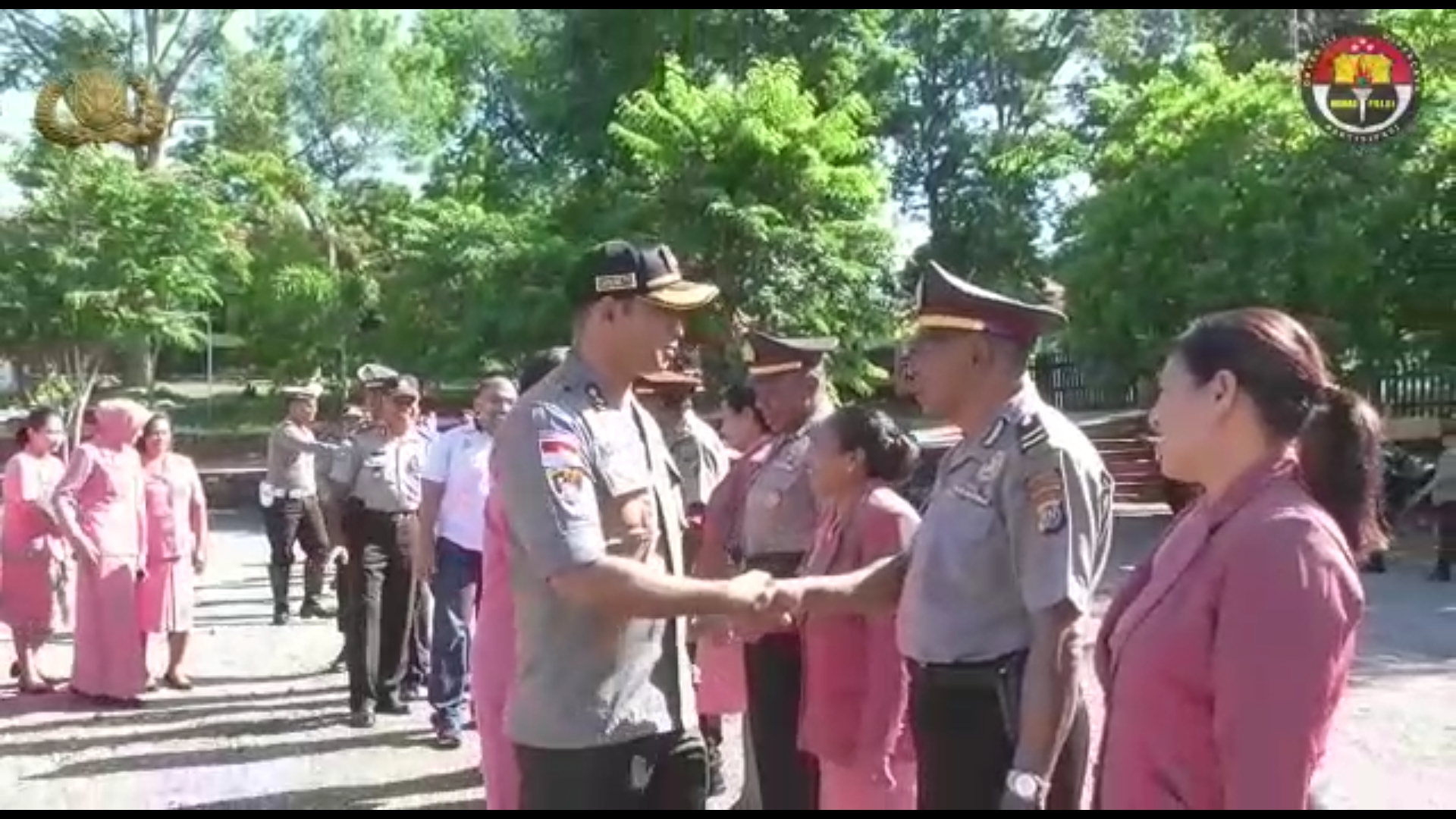 Jelang Pensiun, 4 Personel Polres TTU Naik Pangkat