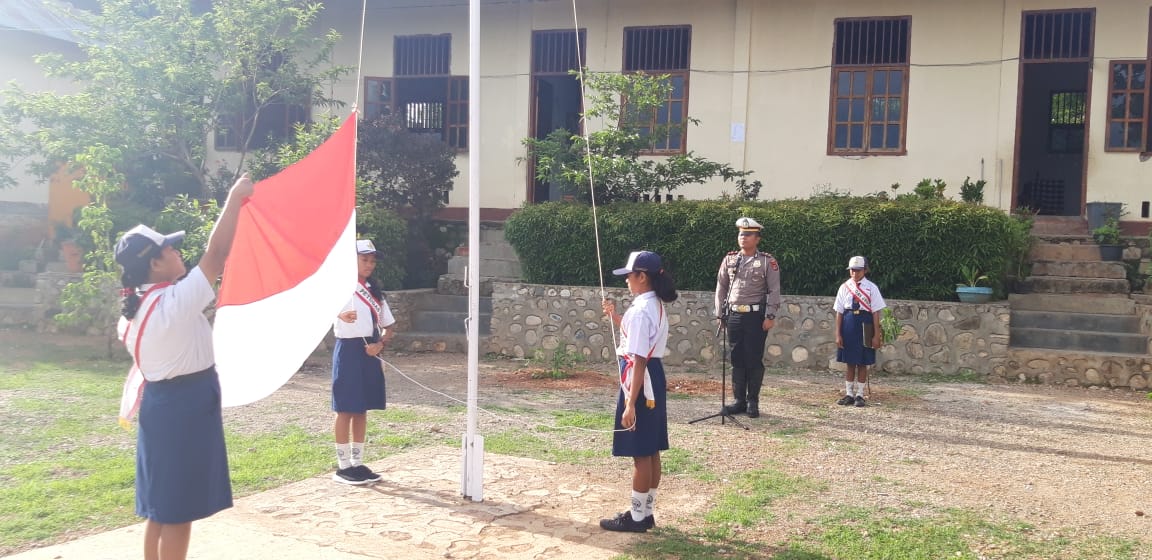 Kasatlantas Polres TTU Imbau Pelajar Tertib Berlalu Lintas