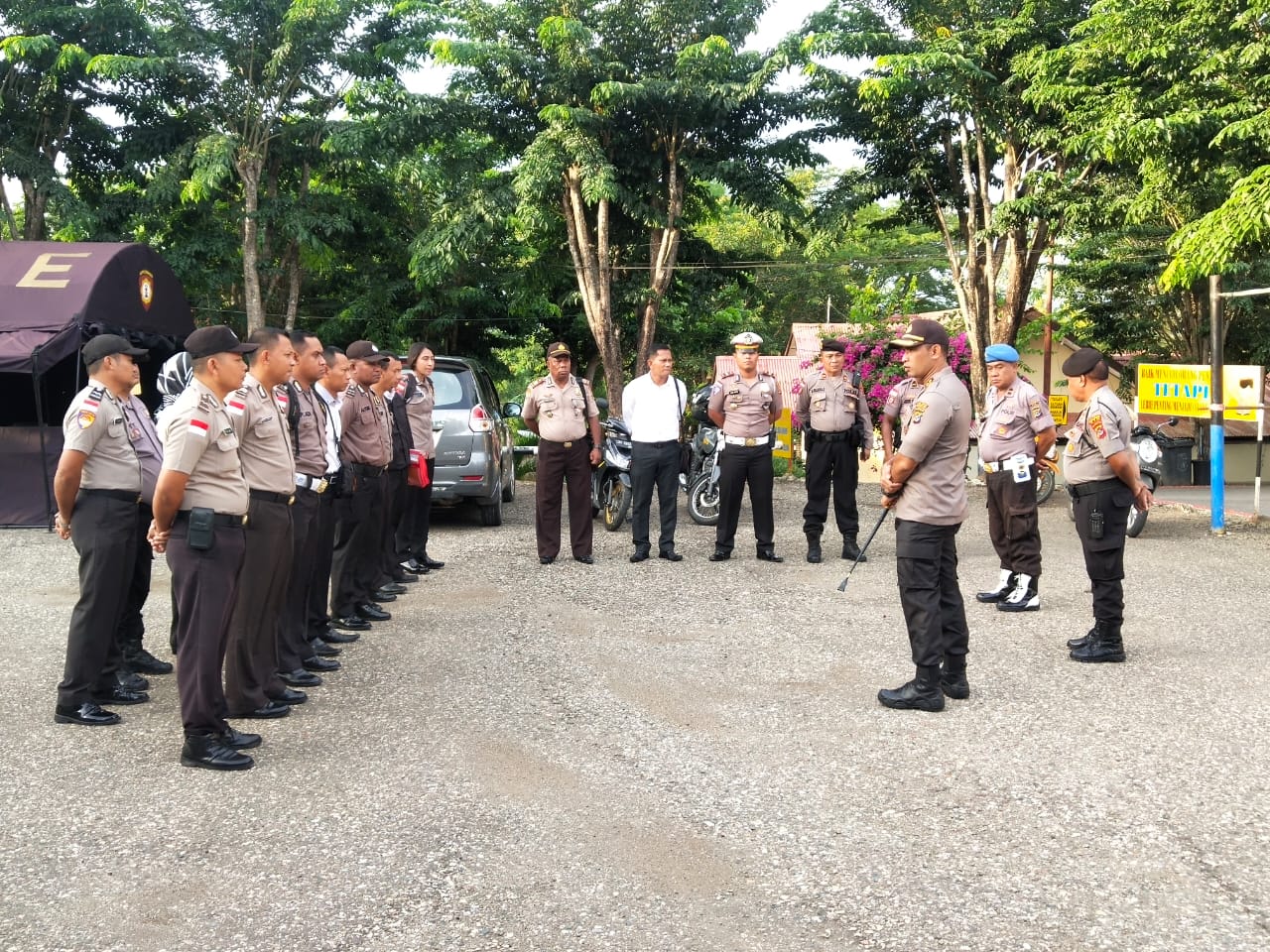 Berikan Motivasi, Kapolres TTU Matangkan Persiapan Zona Integritas