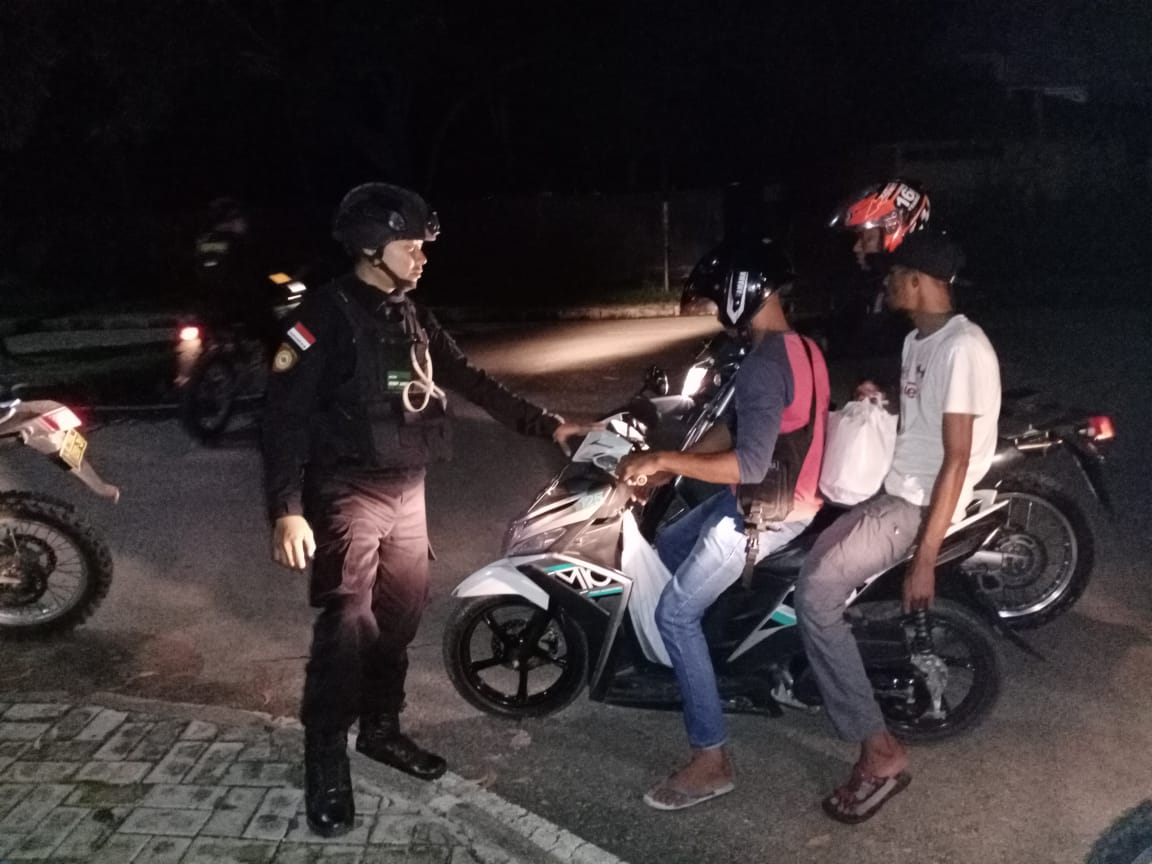 Raimas Polres TTU Rutin Gelar Patroli Malam